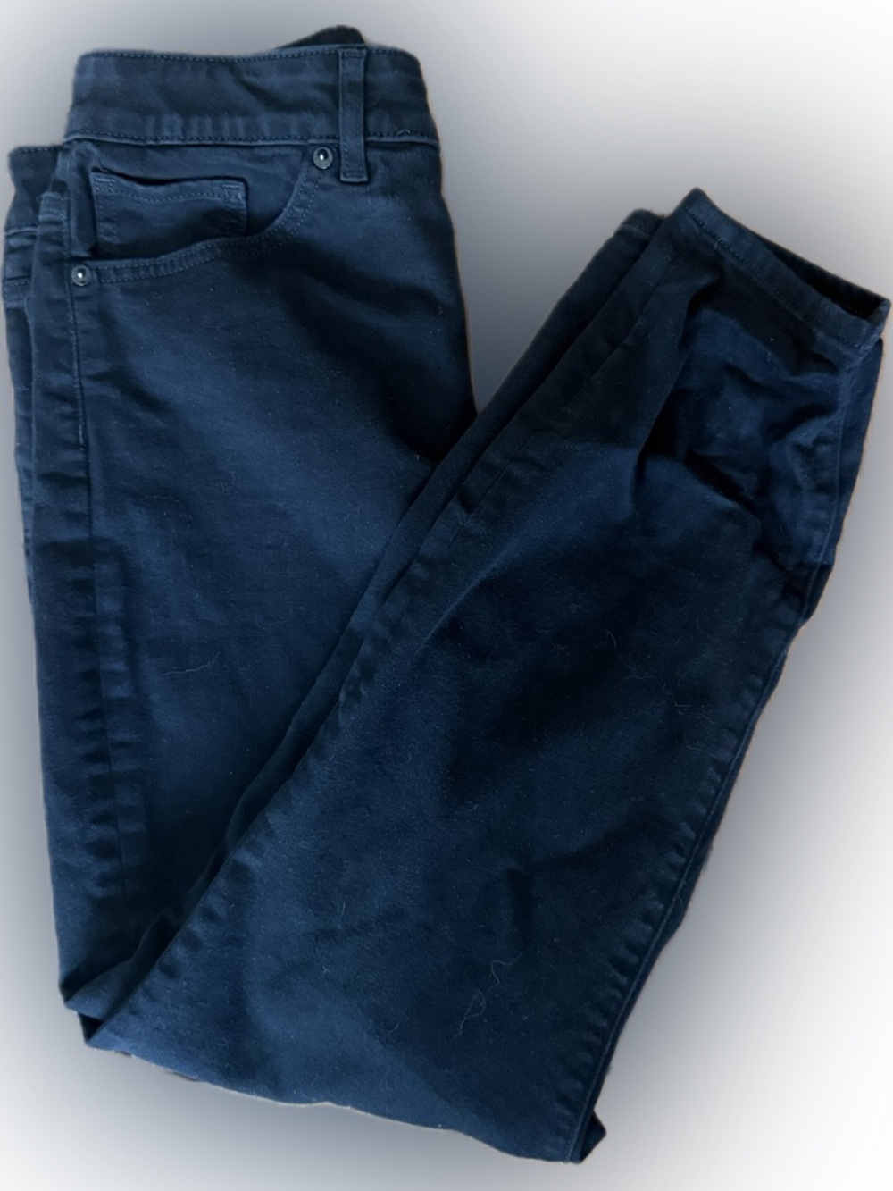 Express Curvy Skinny Jeans High Rise Black Denim Size 10R